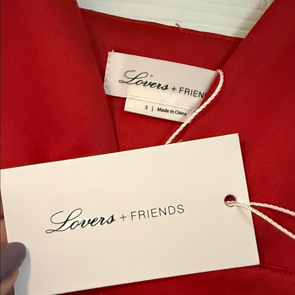 Lovers + Friends Red Ruffle Dress - Picture 3 of 5